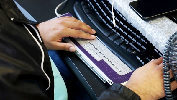 assistive technology braille keyboard