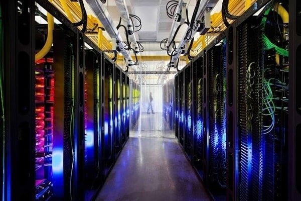 inside data center