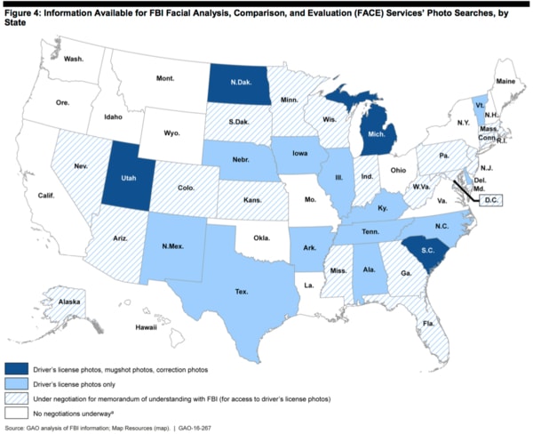 nsa facial recognition map