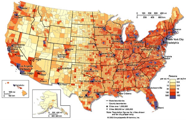 population density