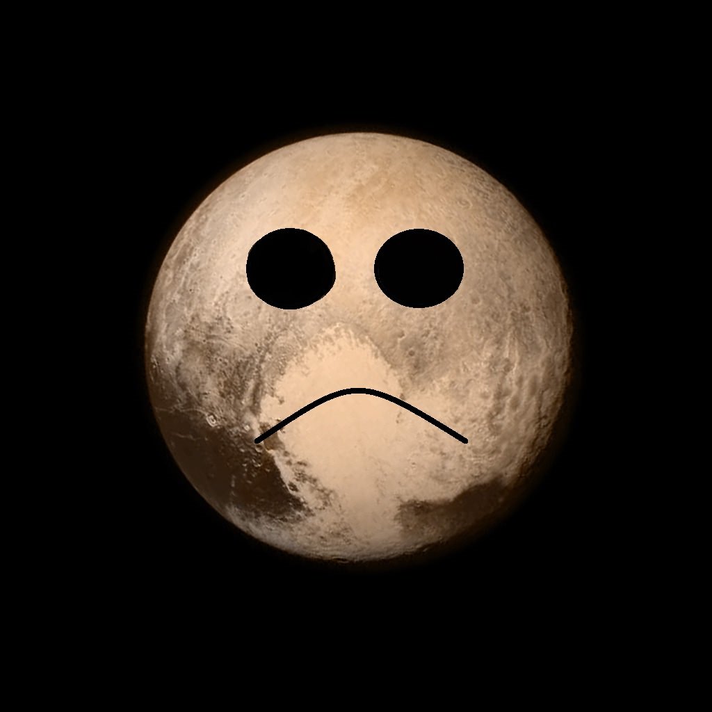 sad pluto